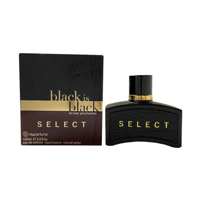Black Is Black Select by Nuparfums cologne for men EDT 3.3 / 3.4 oz