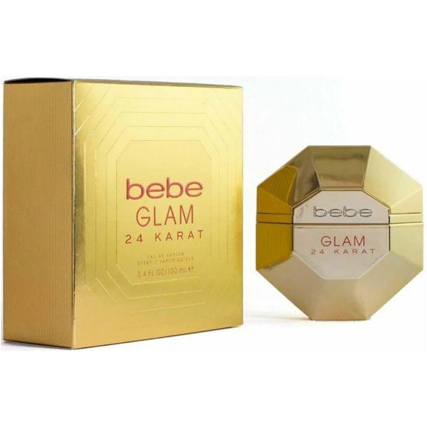 Bebe Glam 24 Karat by Bebe Perfume for Women EDP 3.3 / 3.4 oz