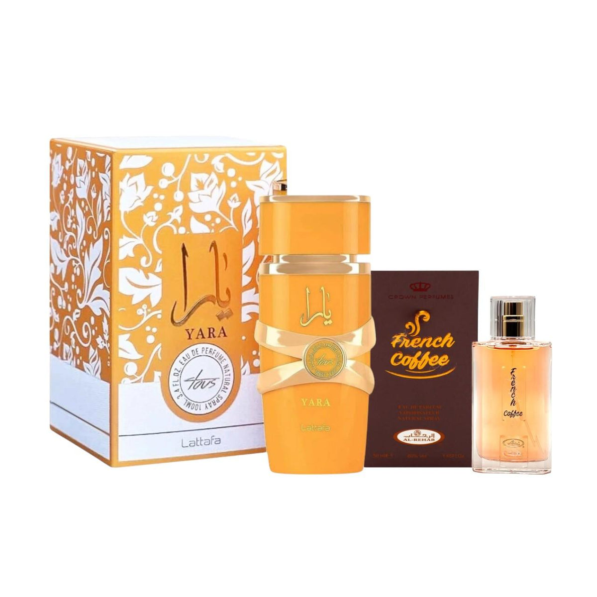 Pack of Yara Tous for Women and French coffee