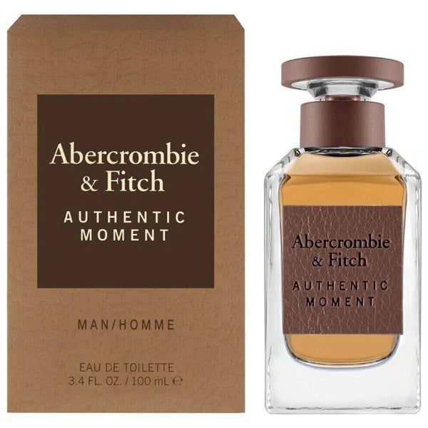 Authentic Moment by Abercrombie & Fitch for Men EDT 3.3 / 3.4 oz.