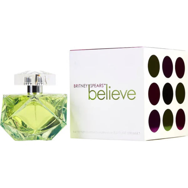 BELIEVE by Britney Spears for Women – 3.3 / 3.4 oz Eau de Parfume.