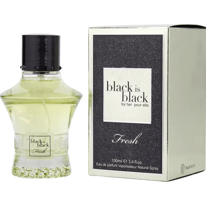 Black Is Black Fresh by Nuparfums perfume for women EDP 3.3 /3.4 oz