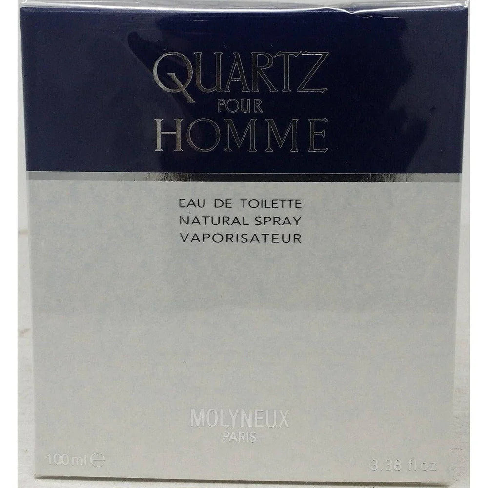 QUARTZ POUR HOMME by Molyneux cologne 3.38 oz EDT For Men New in Box