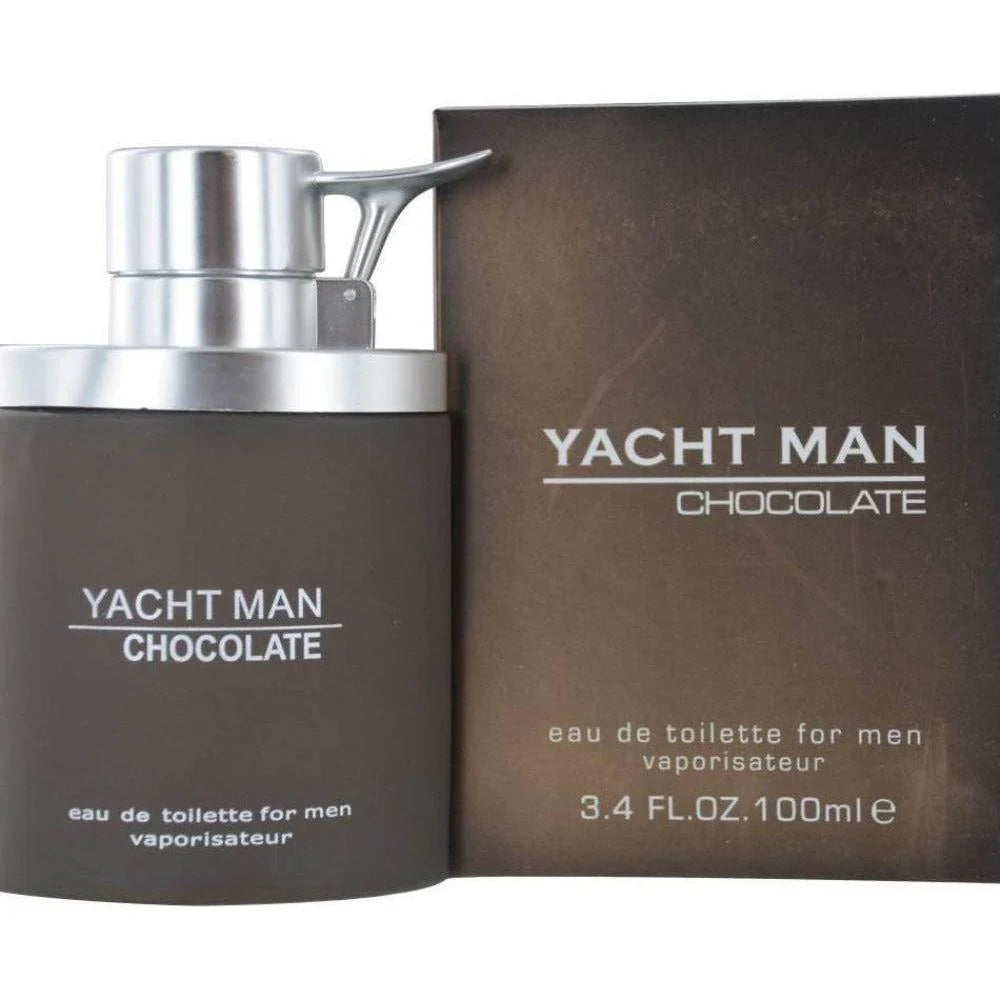 YACHT MAN CHOCOLATE by Myrurgia cologne EDT 3.3 / 3.4 oz New in Box