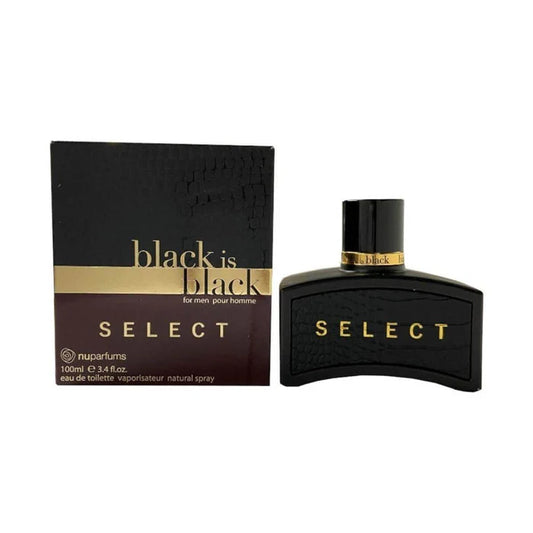 Black Is Black Select by Nuparfums cologne for men EDT 3.3 / 3.4 oz