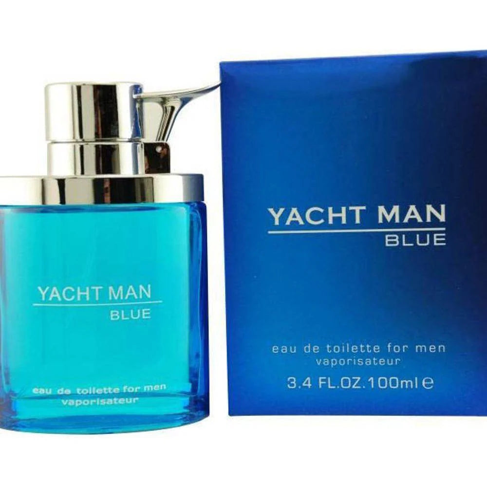 YACHT MAN BLUE by Myrurgia cologne EDT 3.3 / 3.4 oz New in Box
