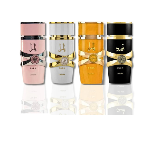 Yara Collection of Four Piece Set - Yara, Yara Moi, Yara Tous, Asad