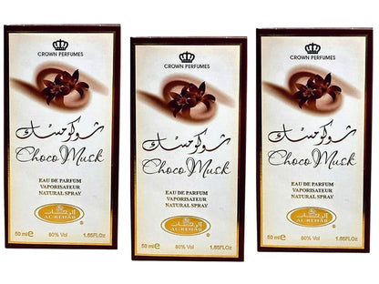 3 pack of Al Rehab Choco Musk - EDP perfume - 50 ml