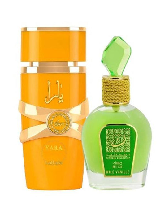 Pack of Yara Tous and Musk Wild Vanille