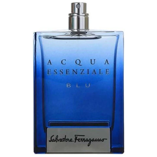 ACQUA ESSENZIALE BLU by Salvatore Ferragamo for men 3.4 oz 3.3 edt New Tester