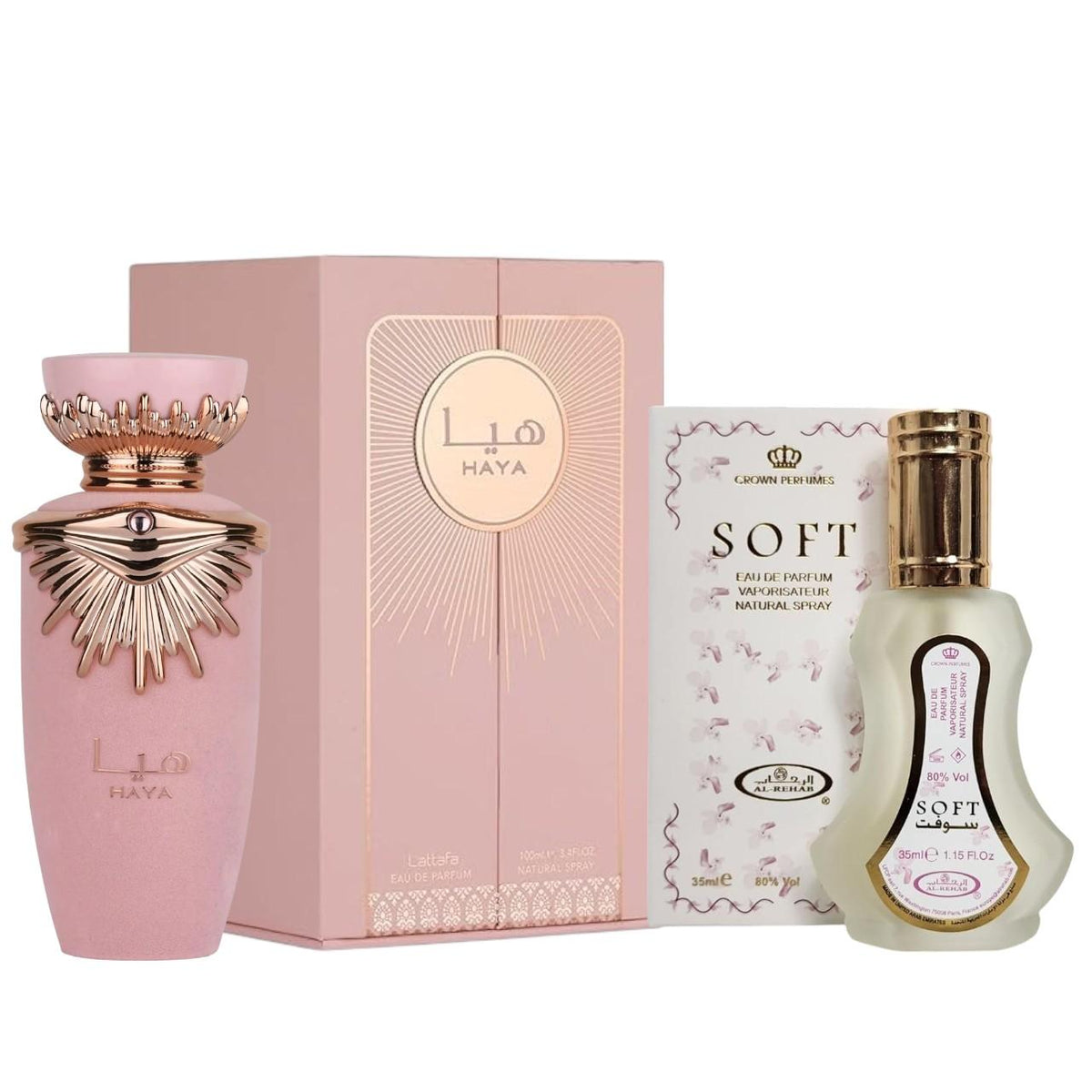Pack of Haya and Soft Perfume