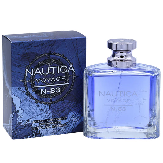 NAUTICA VOYAGE N - 83 for men 3.3 / 3.4 oz edt Cologne