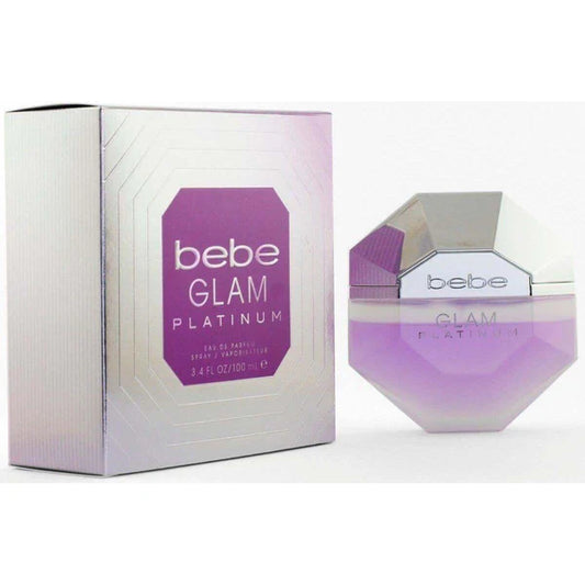 Bebe Glam Platinum by Bebe Perfume for Women EDP 3.3 / 3.4 oz